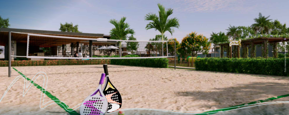 1x4 Quadra de Beach Tennis